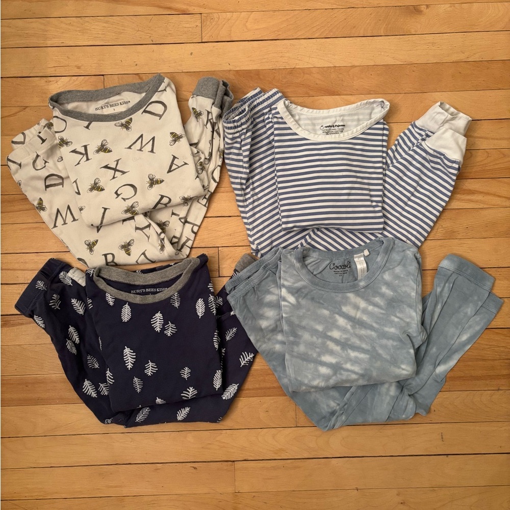 Burt’s Bees and Coccoli PJs Size 5